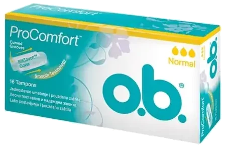 O.b. Tampons Procomfort Regular 16 Adet
