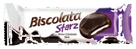 Şölen Biscolata Starz Bitter Kaplamalı Süt Kremalı Bisküvi 50 Gr