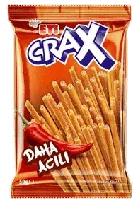 Eti Crax Acılı Çubuk Kraker 50 Gr
