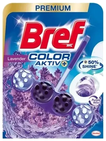 Bref Tuvalet Bloğu Renkli Aktif Lavanta Tekli