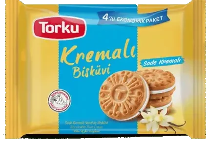 Torku Sade Kremalı Bisküvi 4X61 Gr