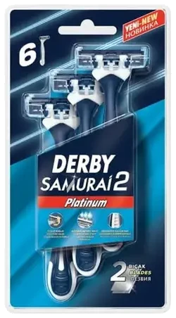 Derby Samurai 2 Platinum 6 Blister 9 Adet