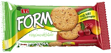 Eti Form Kepekli Bisküvi 45 Gr