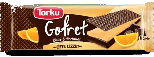 Torku Gofret Portakal - Bitter Krema 142 Gr
