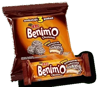 Eti Benimo Çikolatalı Bisküvi 72 Gr