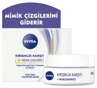 Nivea Yüz Bakım Kremi Yaşlanma Karşıtı Nemlendirici 35+ 50 Ml