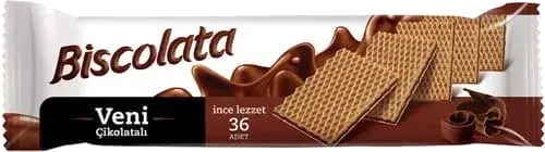 Şölen Biscolata Veni Çikolata Kremalı Gofret 110 Gr