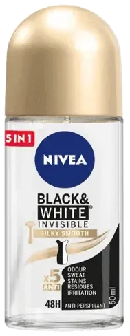 Nivea Deodorant B&w İpeksi Pürüzsüzlük Roll On 50 Ml