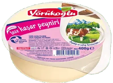 Yörükoğlu Kaşar Peyniri Light 400 Gr