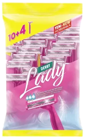Derby Lady 10+4 Paketi 14 Adet