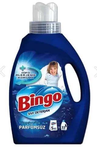 Bingo Sıvı Deterjan Parfümsüz 2145 Ml