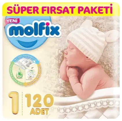 Molfix Fırsat Paketi No 1 120 Adet