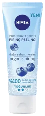 Nivea Yüz Bakımı Organik Pirinç Peelingi Yaban Mersini 75 Ml