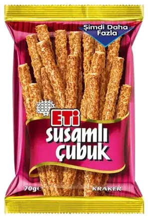 Eti Susamlı Çubuk Kraker 70 Gr