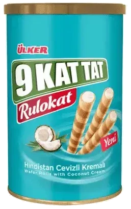 Ülker 9 Kat Tat Ülker Rulokat Hindistan Cevizli 170 Gr