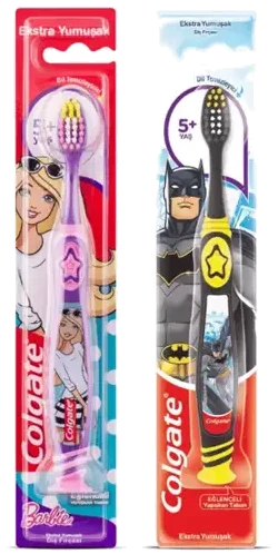 Colgate Çocuk Barbie - Batman 6+ Diş Fırçası 1 Adet