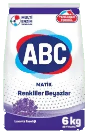 Abc Toz Deterjan Lavanta Tazeliği 6 Kg