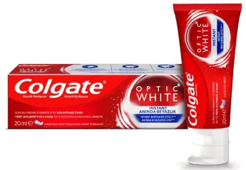 Colgate Optic White Anında Beyazlık Seyahat Boyu 20 Ml