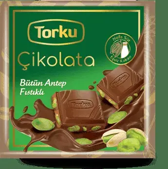 Torku Fıstıklı Sütlü Çikolata 65 Gr
