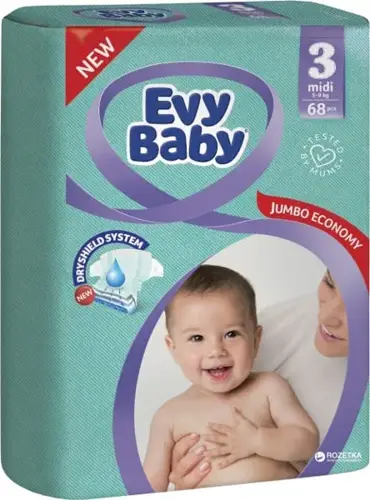 Evy Baby Jumbo Paket No 3 68 Adet